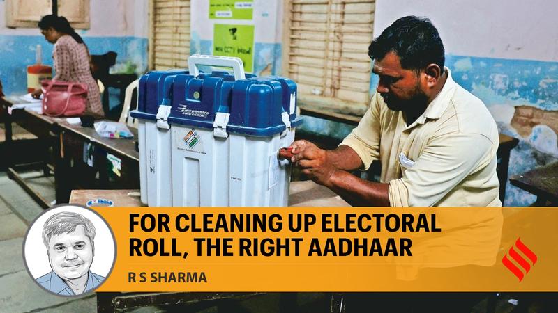 A better way to clean up the electoral roll — use Aadhaar
