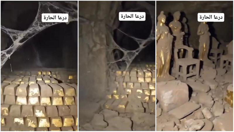 Il tesoro che non esiste: cosa c’è davvero dietro il video virale dalla Siria