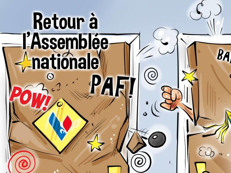 Retour à l'Assemblée nationale