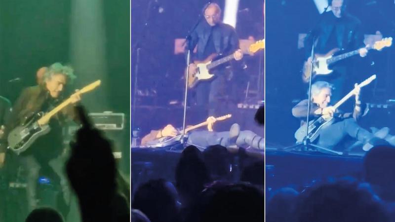 Ligabue cade sul palco durante il concerto a Modena: il video è virale