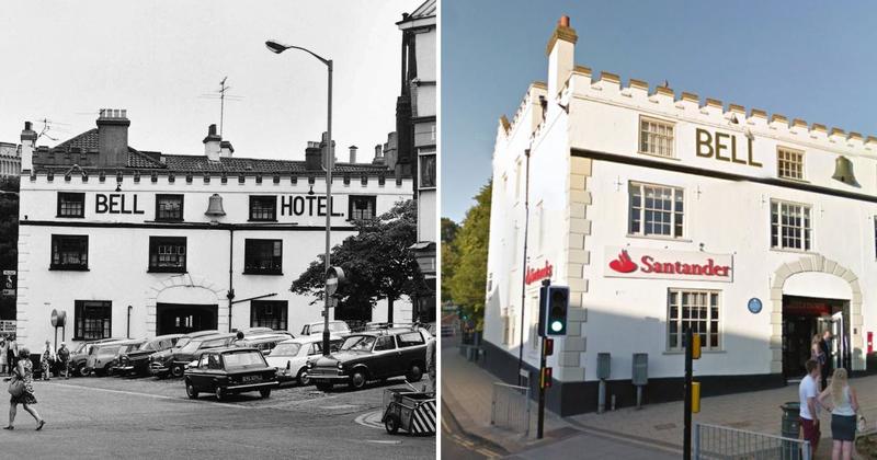 One of the oldest buildings in the city to undergo repair work