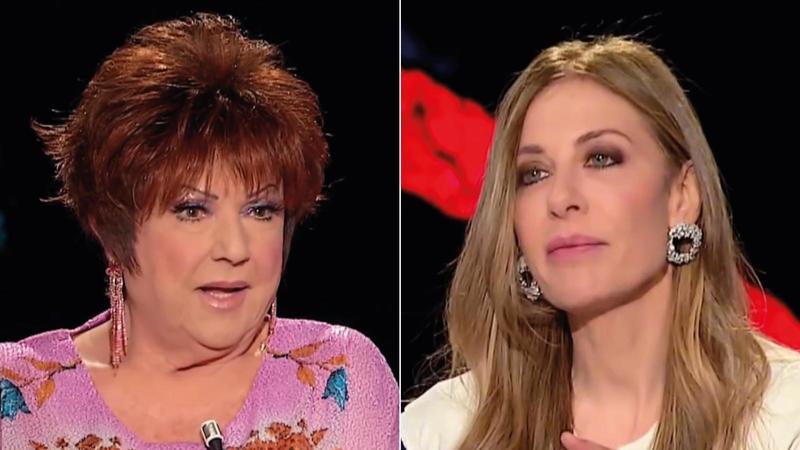 Orietta Berti da leggenda a Belve e in perfetto stile animalier: “Essere pop per me è un onore”