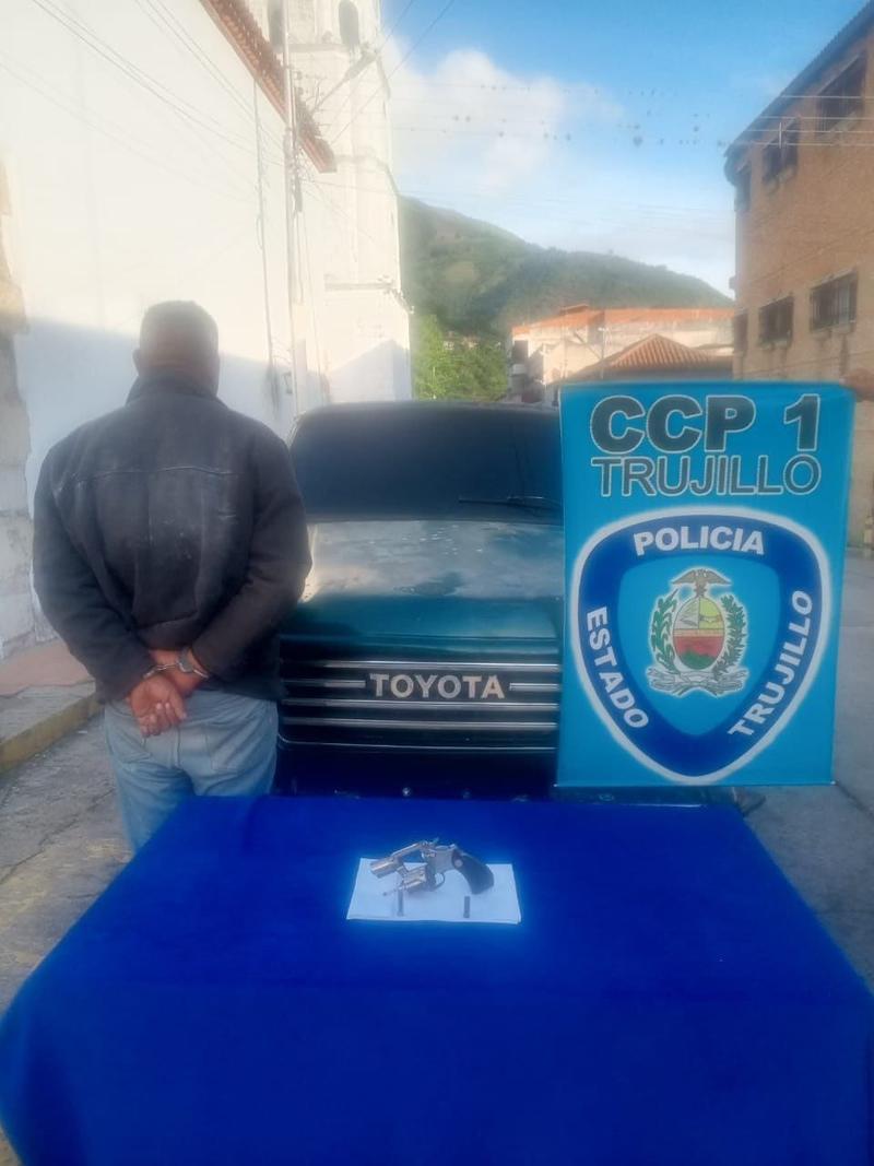 Policía de Trujillo captura sujeto implicado en homicidio en Pampán Policía de Trujillo captura sujeto implicado en homicidio en Pampán