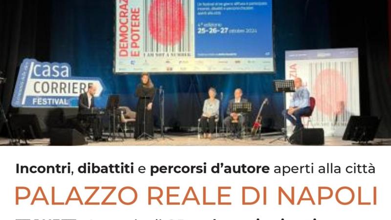 CasaCorriere Festival, maratona di storiaÂ per il compleanno millenario di Napoli