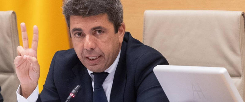 Mazón sube una story con ‘La Perla’ de Rosalía en mitad de “la 13/14” con Vilaplana: “Terrorista emocional”