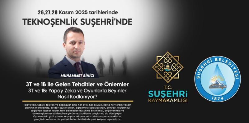 3T 1B ve Yapay Zekâya Karşı Suşehri’nde Seferberlik 3T 1B ve Yapay Zekâya Karşı Suşehri’nde Seferberlik