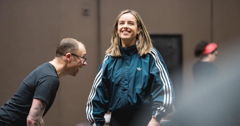 Soap stars share top spots in Norwich as panto rehearsals get under way