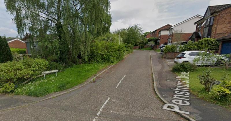 Person taken to hospital after getting trapped under rolled vehicle