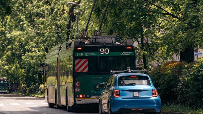 Filobus 90-91 senza ostacoli sulla circonvallazione: test per avere sempre semaforo verde