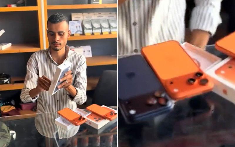 Gold-plated iPhone 17s now available in Gaza at exorbitant cost