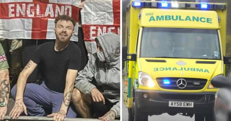 999 called after asylum seeker hotel protester facing jail collapses in court dock