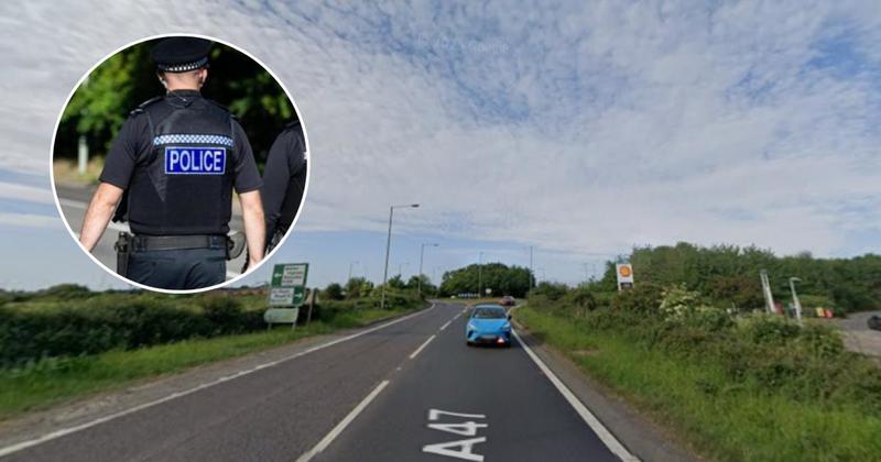 Delays after crash on A47