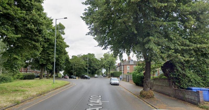 Standstill traffic during city rush hour due to crash