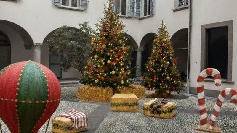 Un villaggio di Natale tra arte e moda nel centro di Bergamo Un villaggio di Natale tra arte e moda nel centro di Bergamo