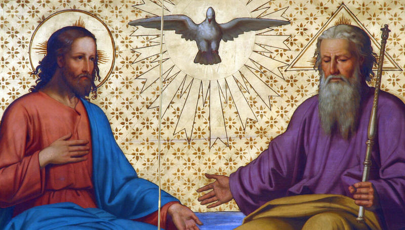 Vi har ikke en streng far som må roes ned, mens en snill sønn redder oss