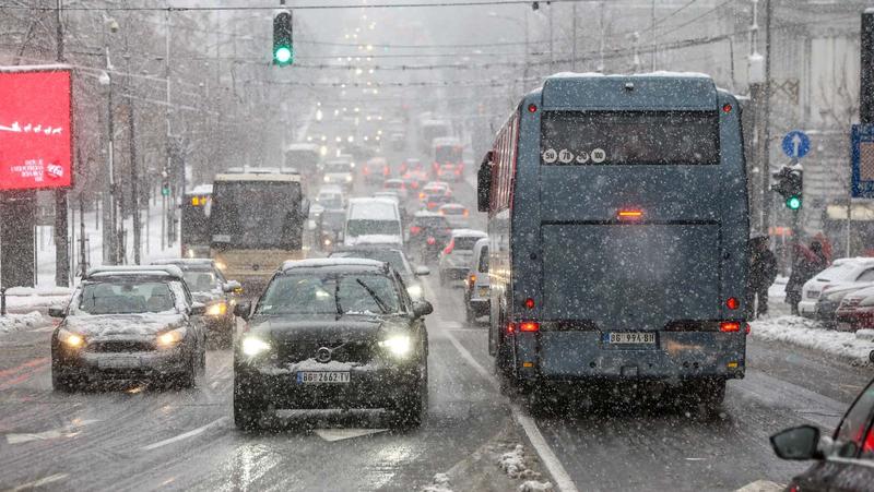 Kiša, sneg i temperatura do 7 stepeni: RHMZ objavio gde će i do kada biti padavine