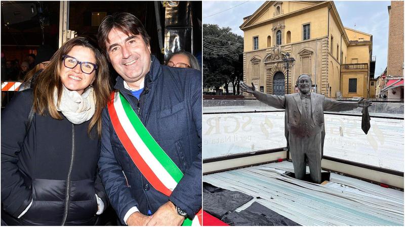 Pavarotti, la statua criticata. Si dimette l’assessora: “La scultura non c’entra niente, ma il sindaco l’avevo avvertito”