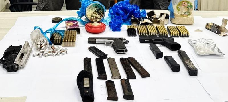 Police shutter construction site in northern Israel after uncovering weapons stash Police shutter construction site in northern Israel after uncovering weapons stash