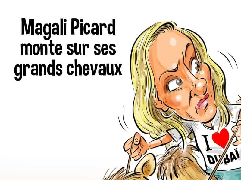 Magali Picard sur ses grands chevaux