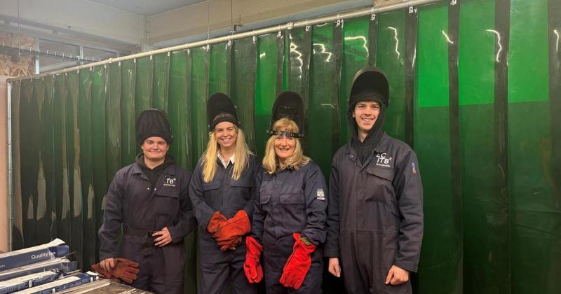 A welding lesson with extraordinary young people fired me up about apprenticeships A welding lesson with extraordinary young people fired me up about apprenticeships