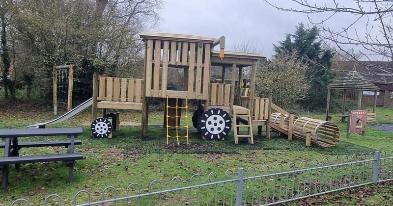 Vandals target play equipment in Norfolk village Vandals target play equipment in Norfolk village