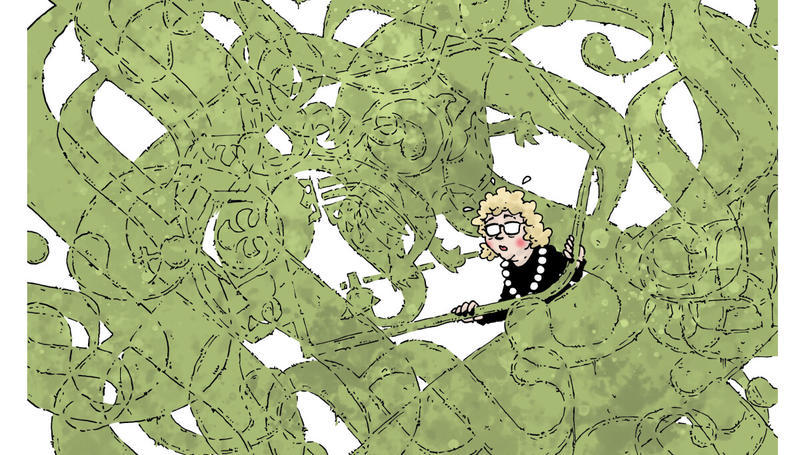 Reisen inn i en jungel der politikken blir borte Reisen inn i en jungel der politikken blir borte