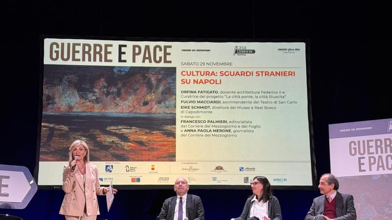 CasaCorriere, i talk della seconda giornataÂ Lo Â«sguardo stranieroÂ» Macciardi-SchmidtÂ âMaraini: i giovani, l'AI,Â i social: troppi errori