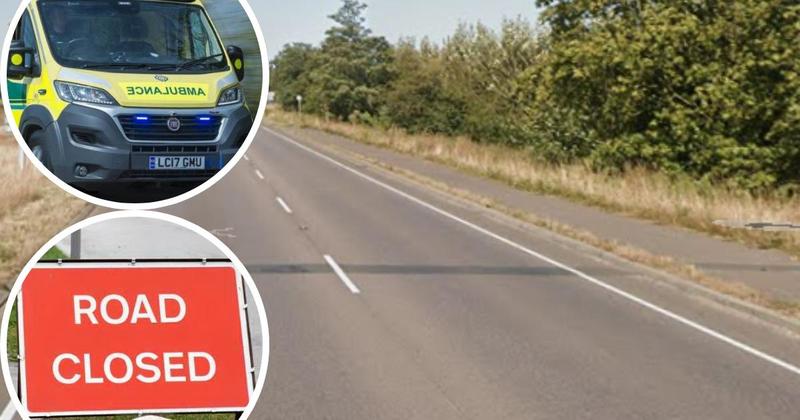 Busy road closed in both directions following crash Busy road closed in both directions following crash