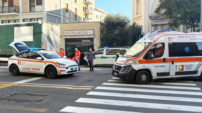 Carmine Arcidiacono investito e ucciso da un camion a Bergamo. Il conducente è un soccorritore del 118