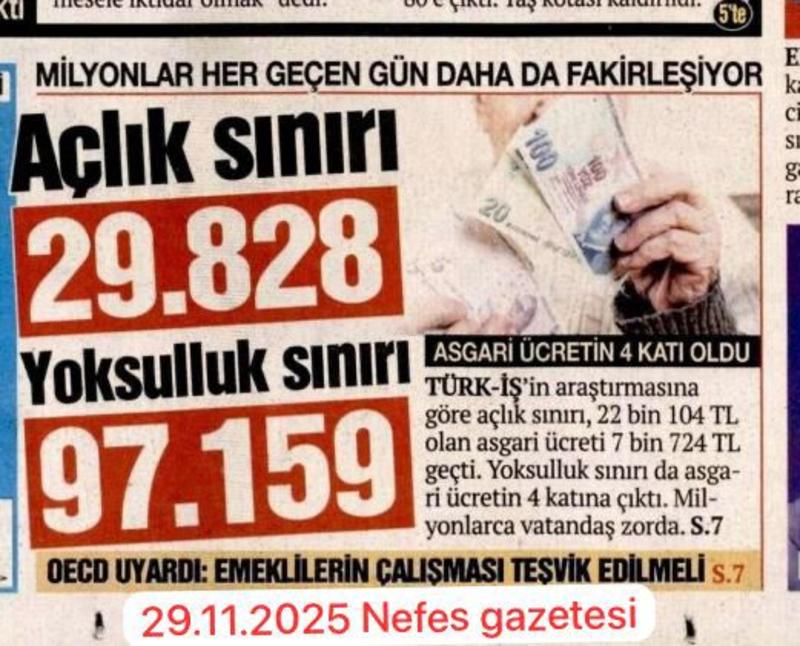 Açlığa da, yoksulluğa da, yolsuzluğa da mahkûm değiliz; bu kader olamaz! Açlığa da, yoksulluğa da, yolsuzluğa da mahkûm değiliz; bu kader olamaz!