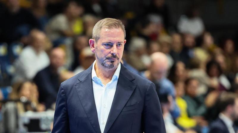 Coach Giuliani e capitan Anzani. 