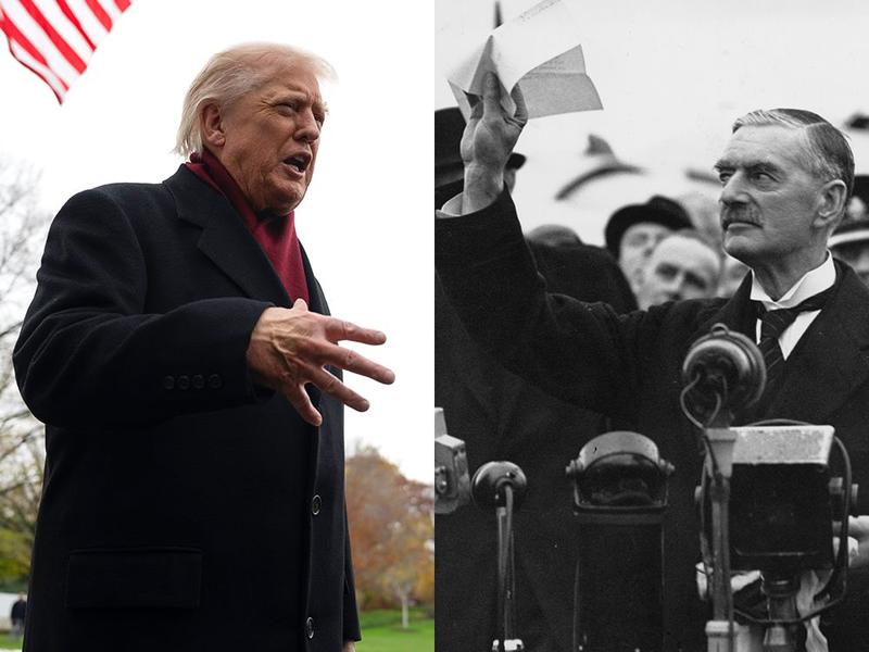 Raymond J. de Souza: Don't compare Trump with WWII's Chamberlain