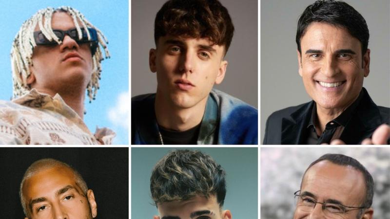 Sanremo, cinque campani in gara: Da Vinci, LuchÃ¨, Samurai Jay eÂ il duo Lda - Aka 7even