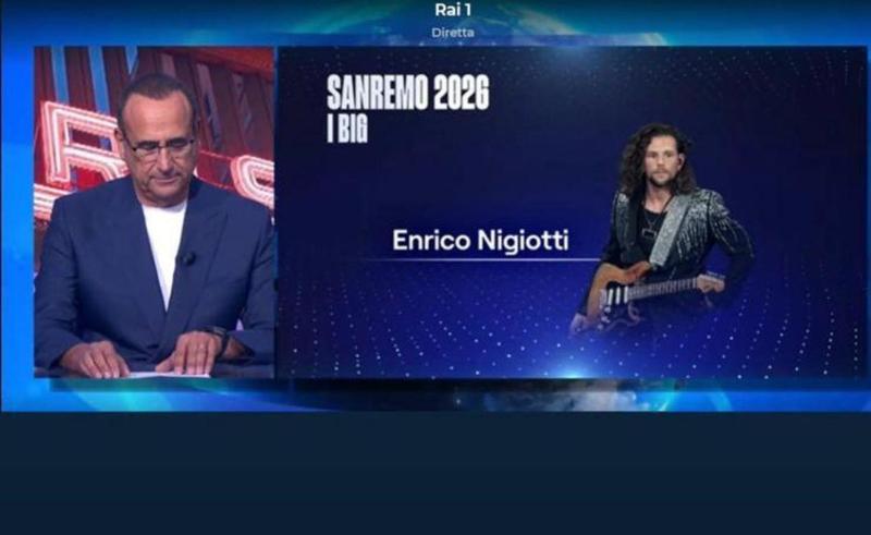 Festival di Sanremo, tra i big in gara il livornese Enrico Nigiotti: il ritorno all’Ariston dopo “Nonno Hollywood”