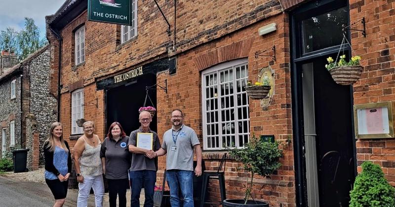 Pub raises more than £500 for armed forces community