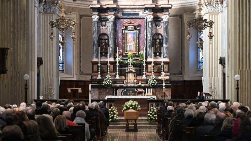 Treviglio, santuario gremito per l’ultimo saluto a Gianfranco Bonacina