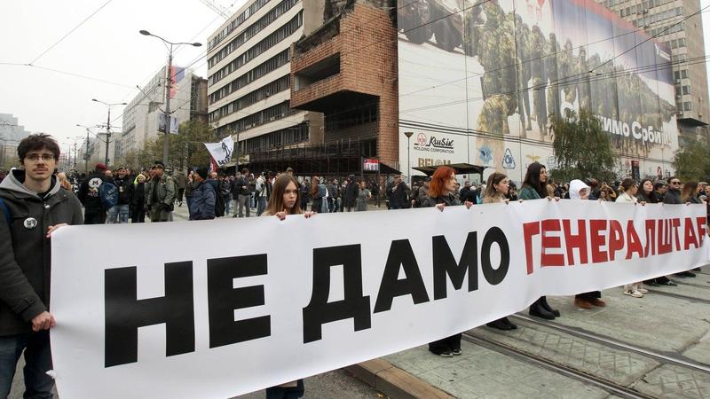 Krvave ruke iz Generalštaba: Novo pismo jednog profesora studentima u protestu Krvave ruke iz Generalštaba: Novo pismo jednog profesora studentima u protestu