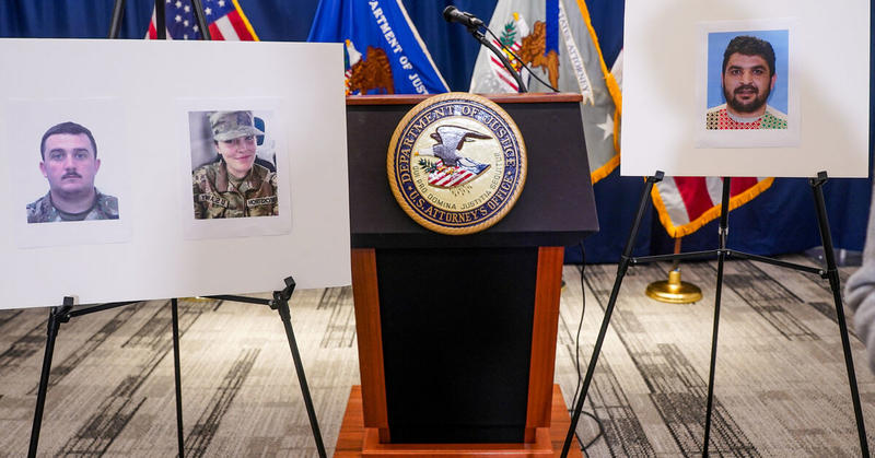 National Guard shooting suspect radicalized in US, homeland secretary says