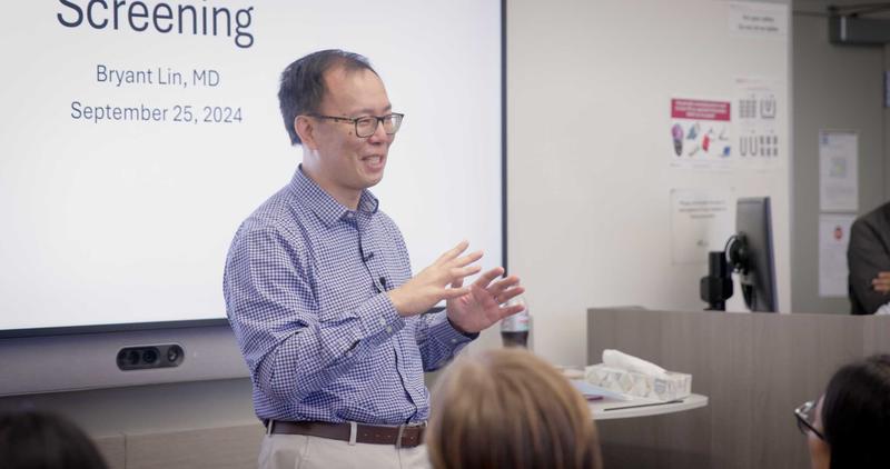 He’s a leading expert in nonsmoker lung cancer. After he got the disease, insurance denied his treatment