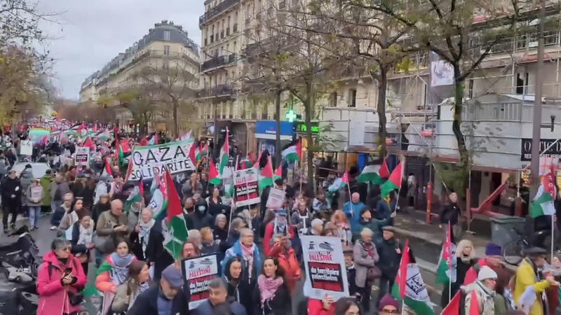 Avrupa’da On Binler Gazze İçin Sokaklarda Avrupa’da On Binler Gazze İçin Sokaklarda