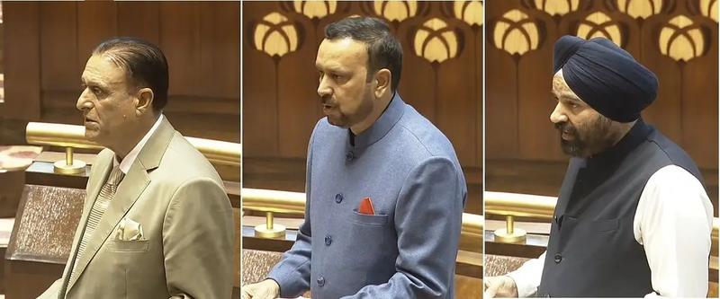 Newly-elected MPs from J&K sworn in as RS members