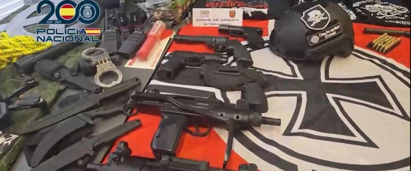 Desarticulada en Castellón 'The Base', la primera célula terrorista neonazi y supremacista detectada en España