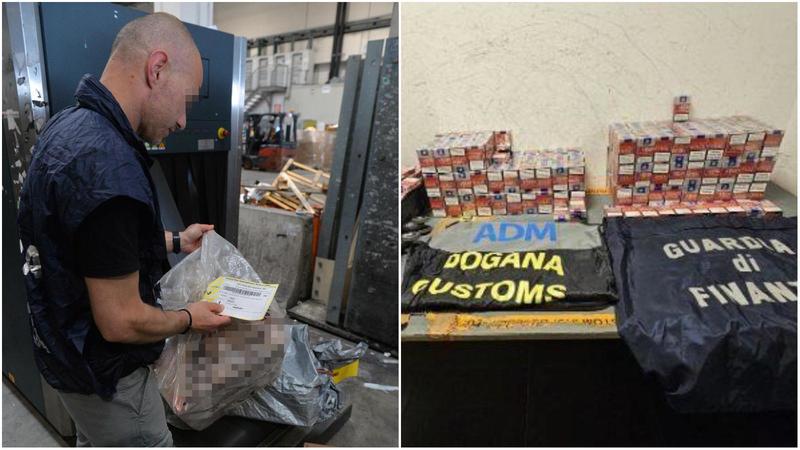 Malpensa: sequestrate sigarette e melassa da narghilè, maximulta per nove passeggeri