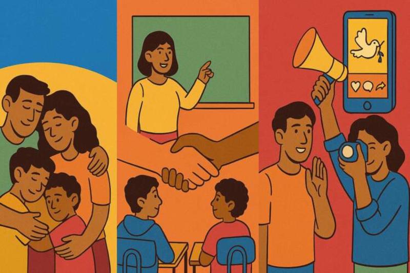 Hagamos las paces, enseñar a convivir no es tan difícil Hagamos las paces, enseñar a convivir no es tan difícil