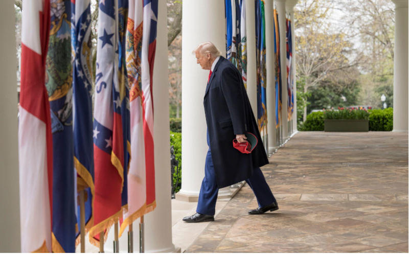 Charting Trump's decline