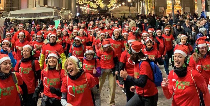 FitnessWalk, camminata natalizia sulle mura di Ferrara