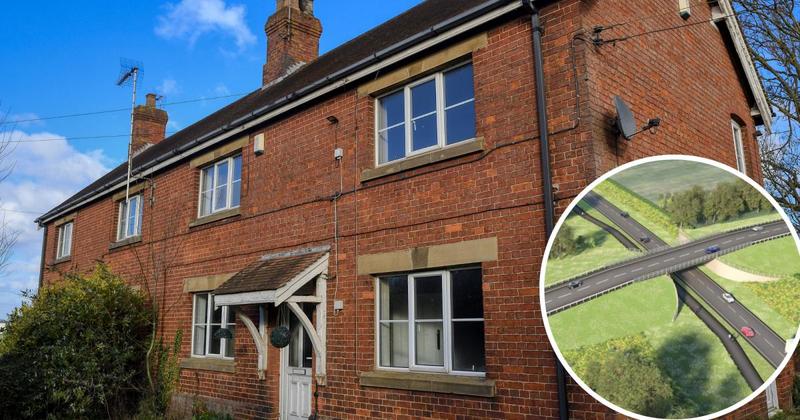 Cottages face demolition to make way for multi-million-pound new road Cottages face demolition to make way for multi-million-pound new road