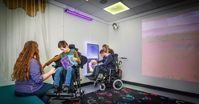 New £45,000 sensory room opens at school in UK first