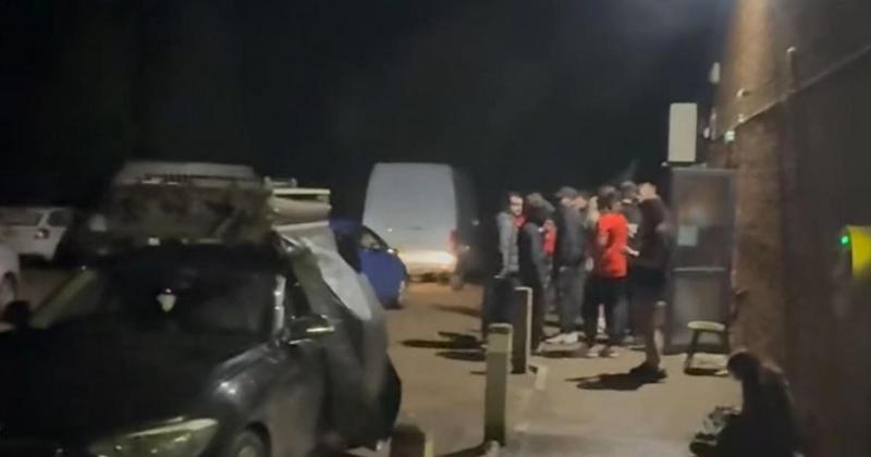 Villagers kept up by 'horrible, painful' bass music from party at hall