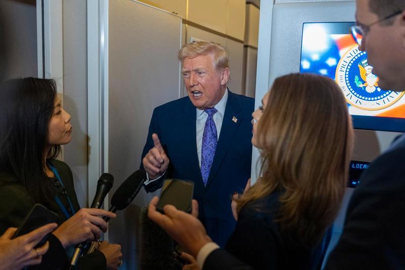 «Dum». «Stygg». «Forferdelig». Slik snakker Trump om kvinnelige journalister.